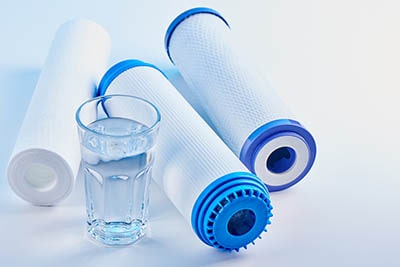 Water filters and pure water
