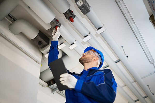 Maintenance plumber regular inspection