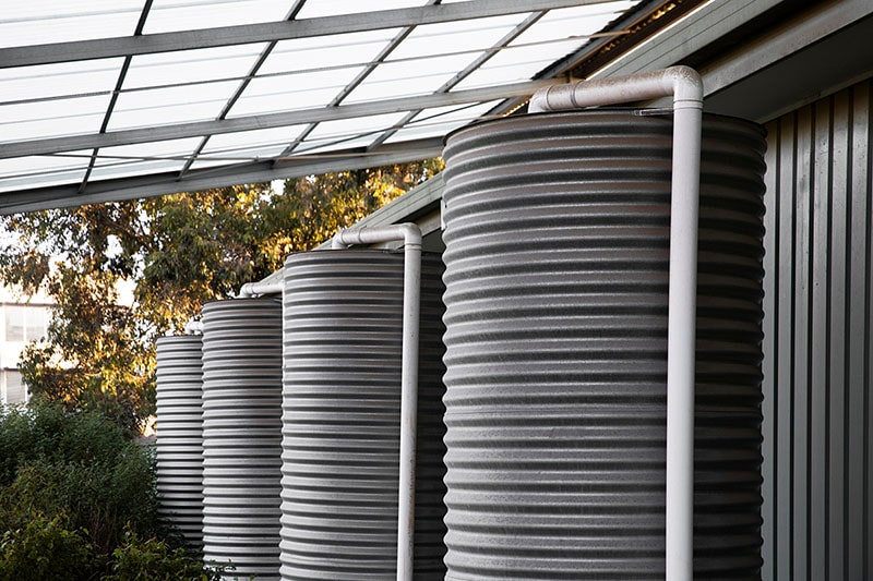 rainwater tank installation in Bendigo